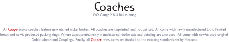 Coopertrains Coaches